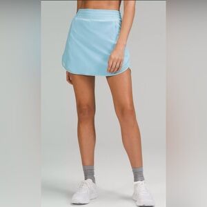 Lululemonn hotty hot high rise long tennis skirt